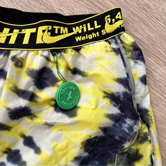 Off-White Nike tie dye running shorts M - Picture 3 of 8